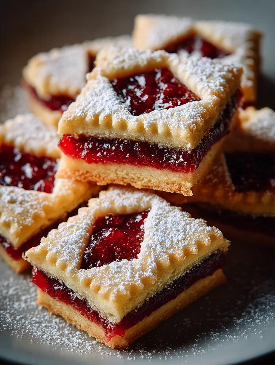 Indulgent Linzer Bars Sweet Dessert for Every Occasion 2 Indulgent Linzer Bars Sweet Dessert for Every Occasion - Indulgent Linzer Bars Sweet - main visual representation