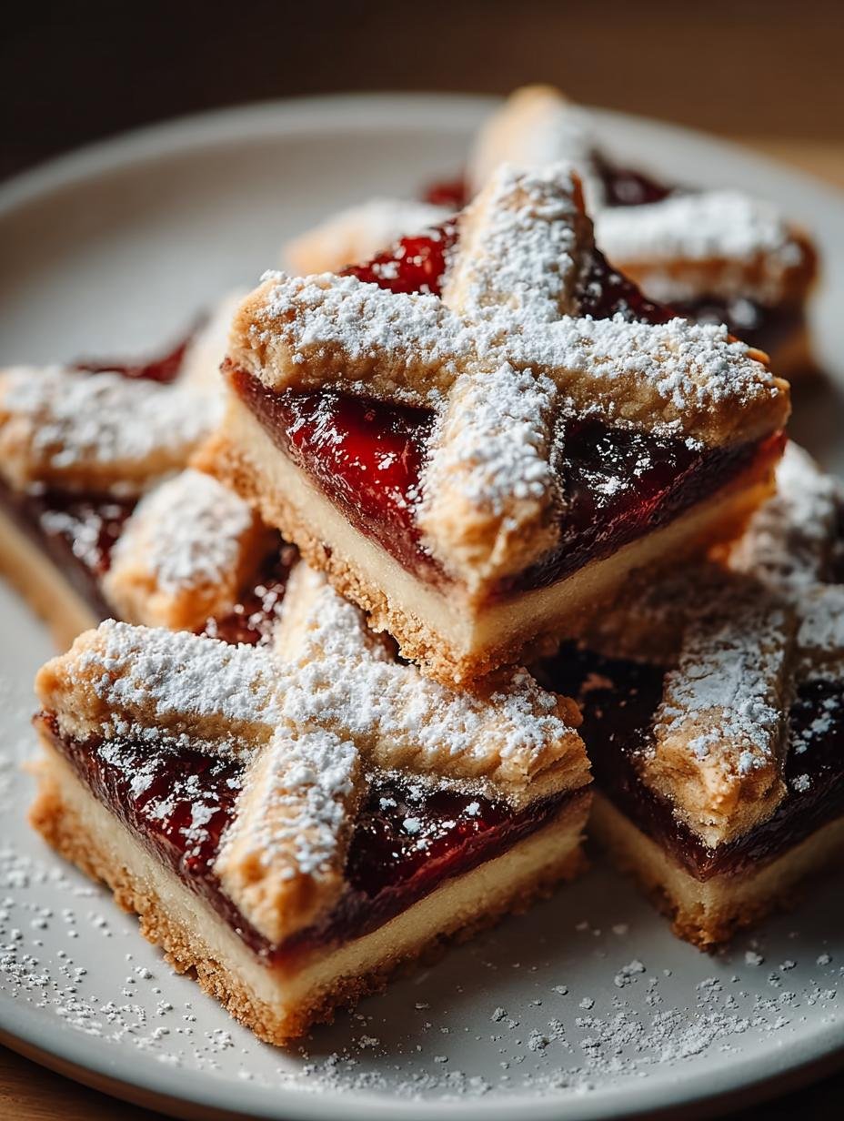 Indulgent Linzer Bars Sweet Dessert for Every Occasion 3 Indulgent Linzer Bars Sweet Dessert for Every Occasion - Indulgent Linzer Bars Sweet - additional detail