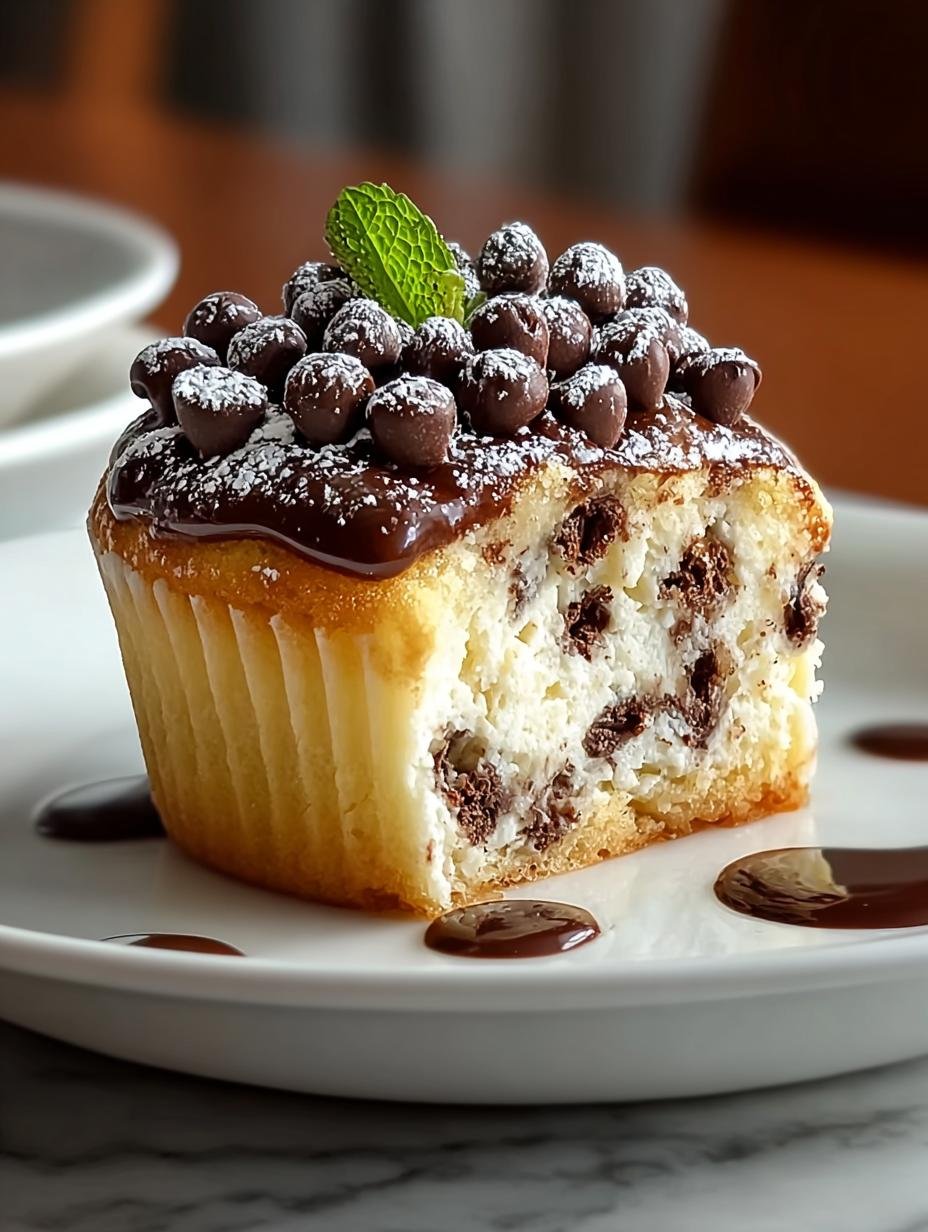 Indulgent Ricotta Chocolate Chip Muffins in 30 Minutes - Indulgent Ricotta Chocolate Chip - main visual representation