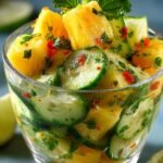 Pineapple Cucumber Salad