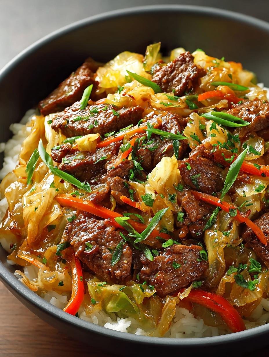 Skillet Beef Cabbage Stir: 5 Reasons to Savor This Dish - Skillet Beef Cabbage Stir - main visual representation