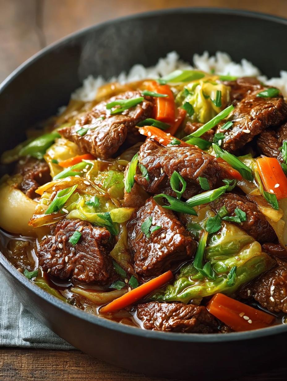 Skillet Beef Cabbage Stir: 5 Reasons to Savor This Dish - Skillet Beef Cabbage Stir - additional detail