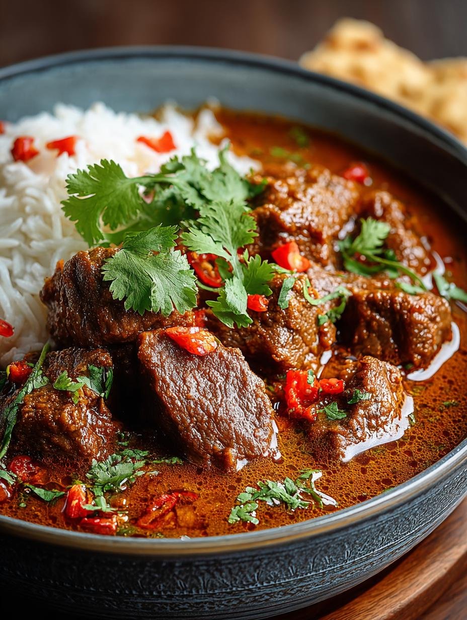 Slow Cooker Indian Beef Curry: 6 Hours to Perfection 2 Slow Cooker Indian Beef Curry: 6 Hours to Perfection - Slow Cooker Indian Beef - main visual representation