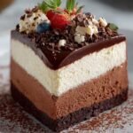 Triple Chocolate Mousse Cake: 3 Layers of Pure Indulgence 4 Triple Chocolate Mousse Cake
