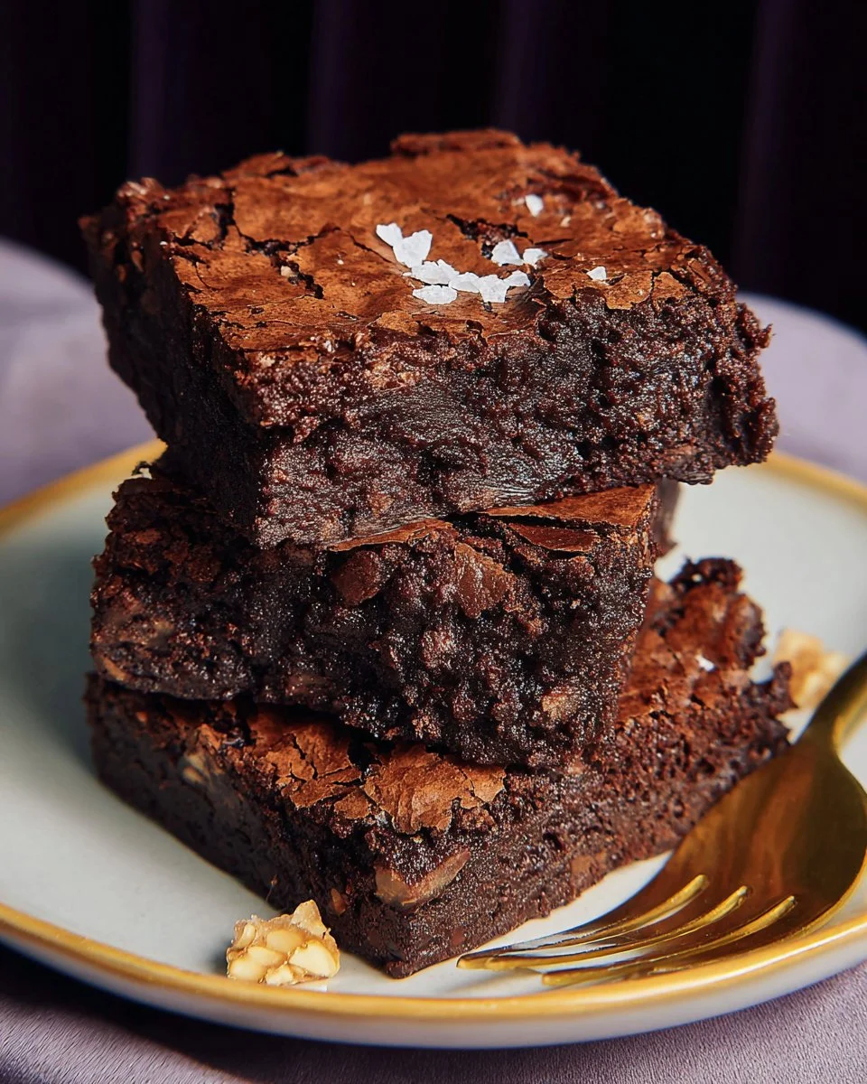 Delicious fudgy weed brownies topped with chocolate, ideal for a sweet cannabis treat.