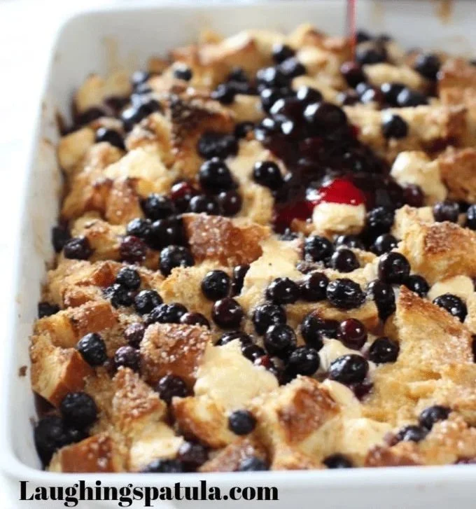 Blueberry French Toast Casserole