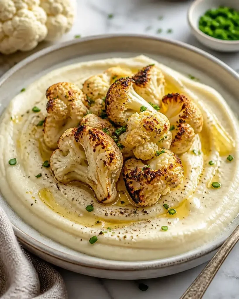 Creamy cauliflower puree dish created by Gordon Ramsay